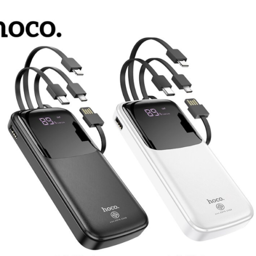 พาวเวอร์แบงค์ ที่ชาร์จแบตเตอรี่โทรศัพท์ hoco powerbank เพาเวอร์แบงค์10000mah