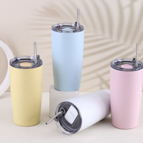 แก้วเก็บความเย็น 500 มล. สีน่ารัก