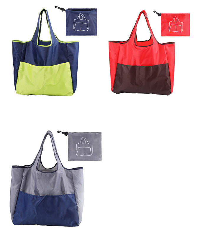 Two-tone Foldable bag