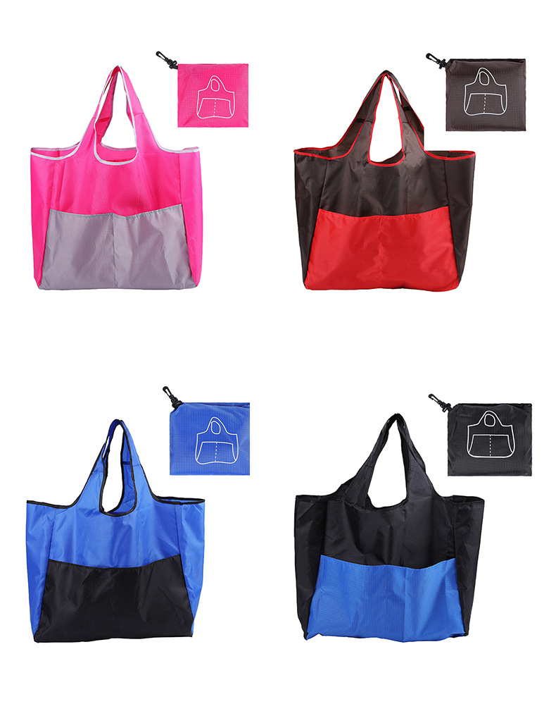 Twotone Foldable bag custimized logo